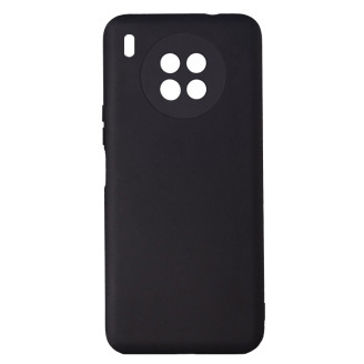 Husa Huawei telefon Nova 8i, negru, tip back cover, material flexibil TPU, Husa Huawei telefon Nova 8i, negru, tip back cover, material flexibil TPU,