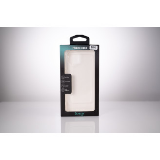 Husa Samsung Galaxy A12 Spacer, transparenta, grosime 1.5mm, protectie suplimentara antisoc la colturi, material flexibil TPU 