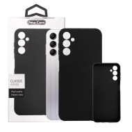 Husa Samsung Galaxy A14 Spacer, negru, grosime 1.5mm, material flexibil TPU 