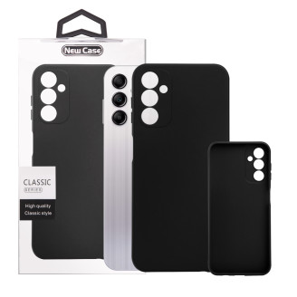 Husa Samsung Galaxy A14 Spacer, negru, grosime 1.5mm, material flexibil TPU 