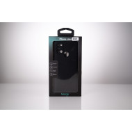 Husa Samsung Galaxy A21S Spacer, negru, grosime 2mm, material flexibil silicon + interior cu microfibra 