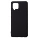 Husa Samsung Galaxy A42 Spacer, negru, grosime 2mm, material flexibil silicon + interior cu microfibra 