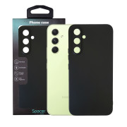 Husa Samsung Galaxy A54 5G Spacer, negru, grosime 1.5mm, material flexibil TPU Husa Samsung Galaxy A54 5G Spacer, negru, grosime 1.5mm, material flexibil TPU