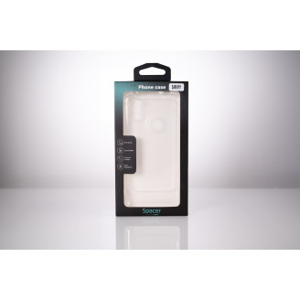 Husa Samsung Galaxy M11 Spacer, transparenta, grosime 1.5mm, protectie suplimentara antisoc la colturi, material flexibil TPU 