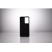 Husa Samsung Galaxy S21 Ultra Spacer, negru, grosime 2mm, material flexibil silicon + interior cu microfibra 