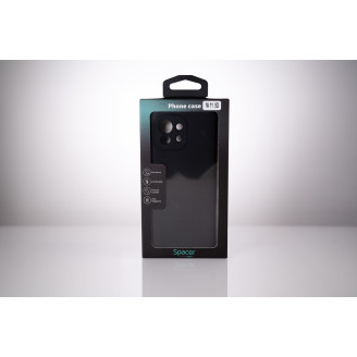 Husa Xiaomi Mi 11 5G Spacer, negru, grosime 1.5mm, material flexibil TPU Husa Xiaomi Mi 11 5G Spacer, negru, grosime 1.5mm, material flexibil TPU