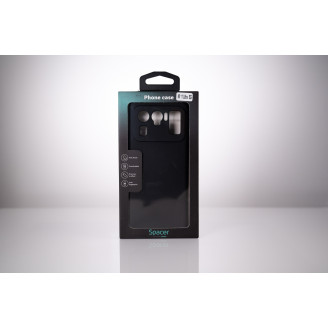 Husa Xiaomi Mi 11 Ultra 5G Spacer, negru, grosime 1.5mm, material flexibil TPU Husa Xiaomi Mi 11 Ultra 5G Spacer, negru, grosime 1.5mm, material flexibil TPU