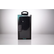 Husa Xiaomi Redmi Note 9 Spacer, negru, grosime 2mm, material flexibil silicon + interior cu microfibra 