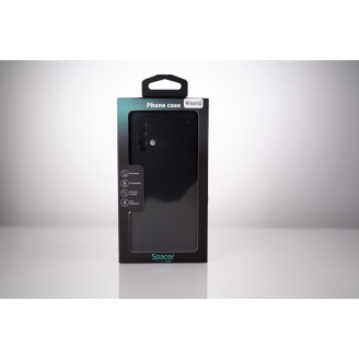 Husa Xiaomi Redmi Note 9 Spacer, negru, grosime 2mm, material flexibil silicon + interior cu microfibra Husa Xiaomi Redmi Note 9 Spacer, negru, grosime 2mm, material flexibil silicon + interior cu microfibra