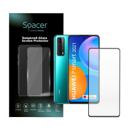 FOLIE STICLA  Spacer pentru Huawei P Smart(2021), grosime 0.3mm, acoperire totala ecran, strat special anti-ulei si anti-amprenta, Tempered Glass, sticla 9D, duritate 9H 