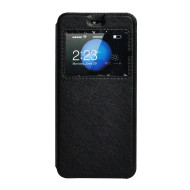 Husa Huawei telefon P10, negru, tip magnetica, tip portofel, 
