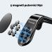 SUPORT auto SPACER pt. SmartPhone, fixare in grilaj bord, prindere magnetica telefon 360 grade, black, 