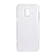 Husa Samsung A6 DUOS 2018 Spacer, transparenta, grosime 1 mm, material flexibil TPU 