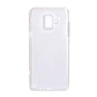 Husa Samsung A6 DUOS 2018 Spacer, transparenta, grosime 1 mm, material flexibil TPU 