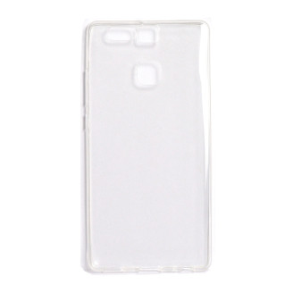 Husa Huawei telefon P9, transparent, tip back cover, material flexibil TPU, ultra subtire, 