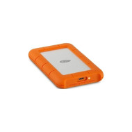 HDD extern LACIE 4 TB, Rugged, 2.5 inch, USB 3.0, portocaliu/ argintiu, 