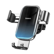 SUPORT AUTO Baseus Glaze Gravity pt. SmartPhone, fixare grila ventilatie, negru 