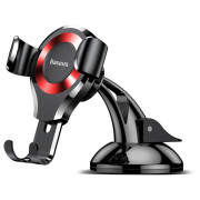 SUPORT AUTO Baseus Osculum pt. SmartPhone, fixare parbriz sau bord prin ventuza, negru + rosu 