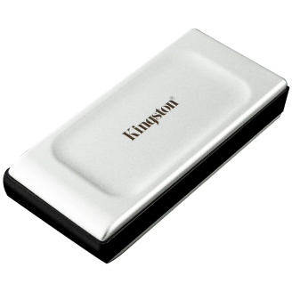 SSD. extern KINGSTON XS2000, 2TB, USB 3.2 Type-C, R/W: 2000/2000 MB/s, argintiu, 