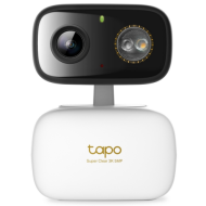 CAMERA IP TP-LINK, cube, pt. exterior, dist. IR 20 m, 5 MP, 3K QHD (2880×1620 px), microfon, carcasa plastic, slot SD card, 