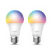 BEC LED wireless TP-LINK, 800lm, 8.7W, E27, intens reglabila, ctr prin smartph.cu apl.Tapo, ajustare auto a luminii in fct. de mom zilei- diferite culori 