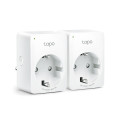 PRIZA inteligenta TP-LINK, Schuko x 1, conectare prin Schuko (T), 10 A, programare prin smartphone, Bluetooth, WiFi, alb 