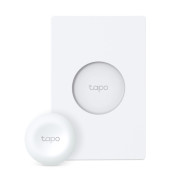 INTRERUPATOR inteligent TP-LINK, necesita hub Tapo H100 pentru functionare, 1 comutator,  programare prin smartphone aplicatia Tapo, 1 x baterie CR2032, WiFi, alb 