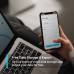 SENZOR SMART de temperatura si umiditate TP-LINK, necesita hub Tapo H100 pentru functionare, programare prin smartphone aplicatia Tapo, 1xbaterii CR2450, WiFi, alb 