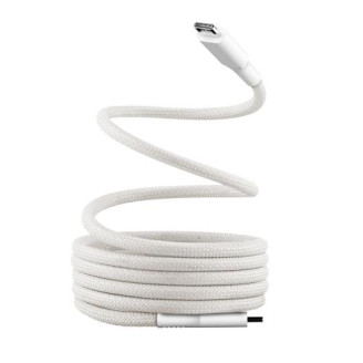 TNB USB-C/USB-C cable 1.5m magnetic sheath - White TNB USB-C/USB-C cable 1.5m magnetic sheath - White