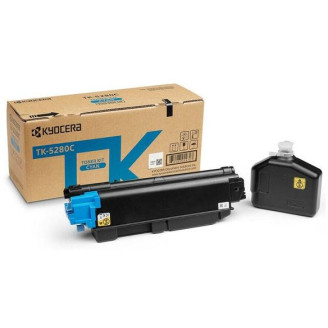 Toner Original KYOCERA Cyan, TK-5280C, pentru ECOSYS M6235CIDN|M6635CIDN|P6235CDN, 11K, (timbru verde 1.2 lei) , Toner Original KYOCERA Cyan, TK-5280C, pentru ECOSYS M6235CIDN|M6635CIDN|P6235CDN, 11K, (timbru verde 1.2 lei) ,