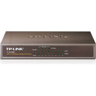 SWITCH PoE TP-LINK  8 porturi 10/100Mbps (4 PoE), IEEE 802.3af, carcasa metalica 