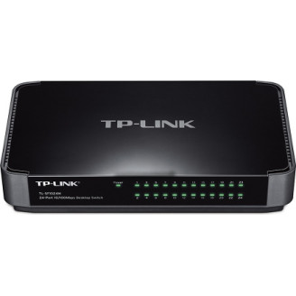 SWITCH TP-LINK 24 porturi 10/100Mbps, carcasa plastic SWITCH TP-LINK 24 porturi 10/100Mbps, carcasa plastic