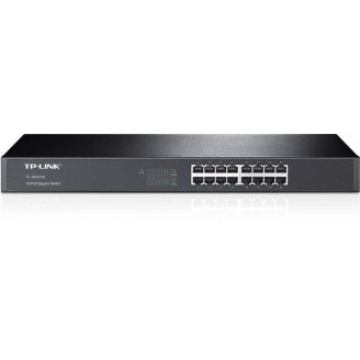 SWITCH TP-LINK 16 porturi Gigabit, carcasa metalica, rackabil TL-SG1016 (timbru verde 2 lei) SWITCH TP-LINK 16 porturi Gigabit, carcasa metalica, rackabil TL-SG1016 (timbru verde 2 lei)