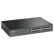 SWITCH PoE TP-LINK SMART 16 porturi Gigabit (8 PoE+), IEEE 802.3af/at, carcasa metalica, rackabil SWITCH PoE TP-LINK SMART 16 porturi Gigabit (8 PoE+), IEEE 802.3af/at, carcasa metalica, rackabil