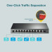 SWITCH TP-LINK 10-Port Gigabit Desktop Switch cu 8-Port PoE+, 123W total power, carcasa metal 