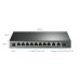 SWITCH TP-LINK 10-Port Gigabit Desktop Switch cu 8-Port PoE+, 123W total power, carcasa metal 
