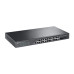 Switch TP-Link cu management L2, 24 Porturi Gigabit, 4 x SFP+ Gigabit si suport UPS Power Supply, metalic 