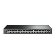 SWITCH TP-LINK L2 Managed 48 porturi Gigabit + 4 sloturi SFP, carcasa metalica, rackabil 