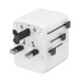 ADAPTOR GEMBIRD, universal, conectori: US/UK/EU/AU, 2x USB Type-C PD 20W, 1x USB-A QC 18W, siguranta 10A, max. 2500W, alb, 
