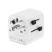 ADAPTOR GEMBIRD, universal, EU la conectori: US/UK/CN/AU, cu impamantare, 1x Schuko, 1x USB Type-C PD 20W, 1x USB-A QC 18W, siguranta 10A, max. 2500W, alb, ADAPTOR GEMBIRD, universal, EU la conectori: US/UK/CN/AU, cu impamantare, 1x Schuko, 1x USB Type-C PD 20W, 1x USB-A QC 18W, siguranta 10A, max. 2500W, alb,