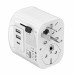 ADAPTOR GEMBIRD, universal, conectori: US/UK/EU/AU, 1x USB Type-C 15W, 2x USB-A 12W, siguranta 10A, max. 2300W, alb, ADAPTOR GEMBIRD, universal, conectori: US/UK/EU/AU, 1x USB Type-C 15W, 2x USB-A 12W, siguranta 10A, max. 2300W, alb,