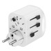 ADAPTOR GEMBIRD, universal, conectori: US/UK/EU/AU, 1x USB Type-C 15W, 2x USB-A 12W, siguranta 10A, max. 2300W, alb, ADAPTOR GEMBIRD, universal, conectori: US/UK/EU/AU, 1x USB Type-C 15W, 2x USB-A 12W, siguranta 10A, max. 2300W, alb,