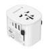 ADAPTOR GEMBIRD, universal, conectori: US/UK/EU/AU, 1x USB Type-C 15W, 2x USB-A 12W, siguranta 10A, max. 2300W, alb, ADAPTOR GEMBIRD, universal, conectori: US/UK/EU/AU, 1x USB Type-C 15W, 2x USB-A 12W, siguranta 10A, max. 2300W, alb,