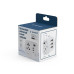 ADAPTOR GEMBIRD, universal, conectori: US/UK/EU/AU, 1x USB Type-C 15W, 2x USB-A 12W, siguranta 10A, max. 2300W, alb, ADAPTOR GEMBIRD, universal, conectori: US/UK/EU/AU, 1x USB Type-C 15W, 2x USB-A 12W, siguranta 10A, max. 2300W, alb,