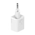 INCARCATOR retea Baseus Super Si, Quick Charge 25W, 1 x USB Type-C 5V/3A max, include cablu USB Type-C la USB Type-C 1m, alb INCARCATOR retea Baseus Super Si, Quick Charge 25W, 1 x USB Type-C 5V/3A max, include cablu USB Type-C la USB Type-C 1m, alb