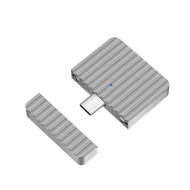 RACK extern LOGILINK, pt. SSD, M.2, M.2 PCIe NVME, interfata PCIe NVMe USB-C 3.2, aluminiu, argintiu, 
