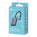 CARD READER extern TP-Link, interfata USB Type-C, citeste/scrie: SD si microSD,  suporta carduri maxim 1 TB, lungime cablu 15 cm, metalic, gri 