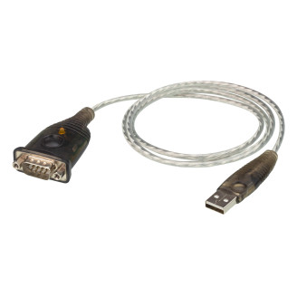 ADAPTOR USB ATEN, USB 2.0 (T) la Serial RS232 (9-pin)(T), 1 m, gri, ADAPTOR USB ATEN, USB 2.0 (T) la Serial RS232 (9-pin)(T), 1 m, gri,