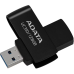 MEMORIE USB 3.2 ADATA 128 GB, protectie slide laterala, carcasa plastic, negru, 