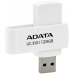 MEMORIE USB 3.2 ADATA 128 GB, protectie slide laterala, carcasa plastic, alb, MEMORIE USB 3.2 ADATA 128 GB, protectie slide laterala, carcasa plastic, alb,